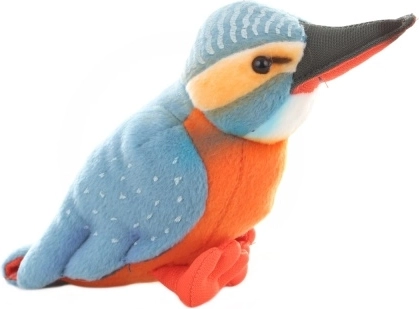 Pluche ijsvogel 13 cm