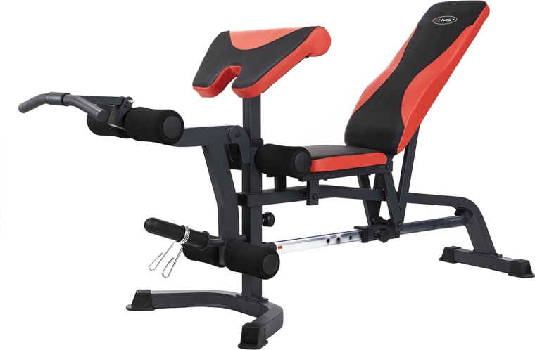 Geïntegreerde preacher curl en beenextensie