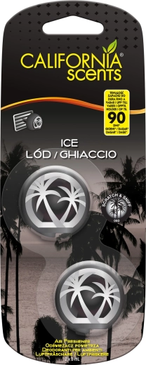 Geurdiffuser voor ventilatierooster California Scents Mini Diffuser Ice