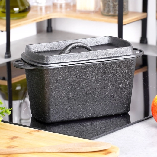 Universeel gebruik op kookplaat en in de oven