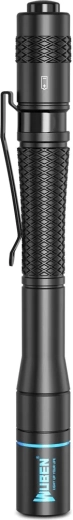 Wuben E19 Black zaklamp in penvorm, 200 lm, zwart