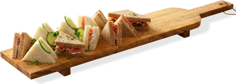 Houten serveerplank van mangohout
