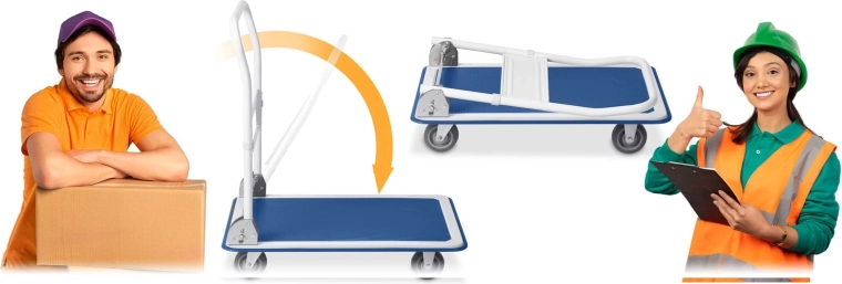 Opvouwbare beugel voor ruimtebesparing