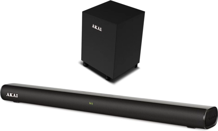 Soundbar Akai 2.1 met subwoofer 80 W RMS