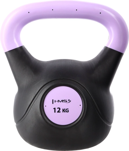 HMS composiet kettlebell Vin-Bell 12 kg lichtpaars