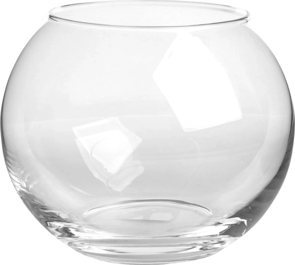Glazen bolvaas 20 cm