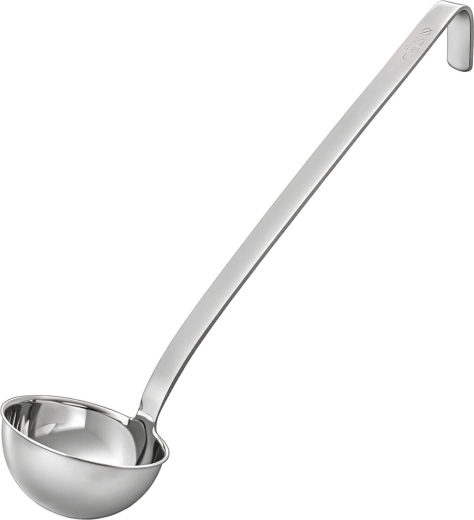 Roestvrijstalen horeca soeplepel 43 cm