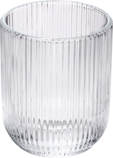 Stijlvol geribbeld glas voor betere grip