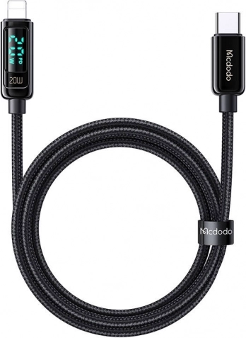 Kabel Mcdodo USB‑C naar Lightning 36W 1.2m zwart