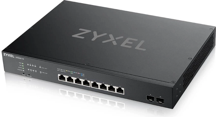 8-poorts multigigabit smart managed switch 10G met 2 SFP+