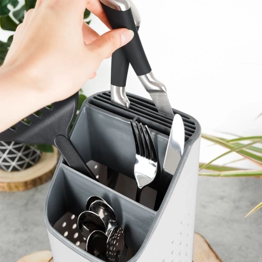 Slimme indeling voor bestek en messen