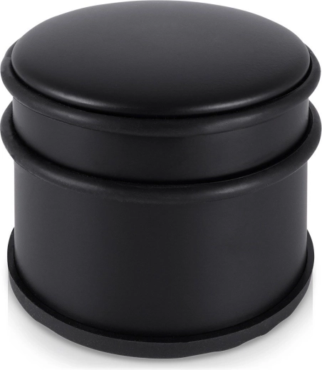 Stalen deurbuffer zwart 9 cm