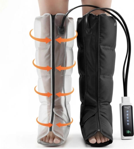 4 zones compressiemassage voor gerichte verlichting
