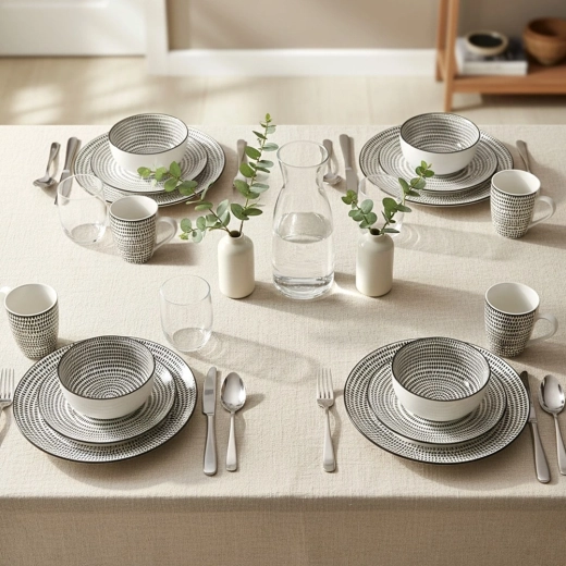 Complete set voor 4 personen