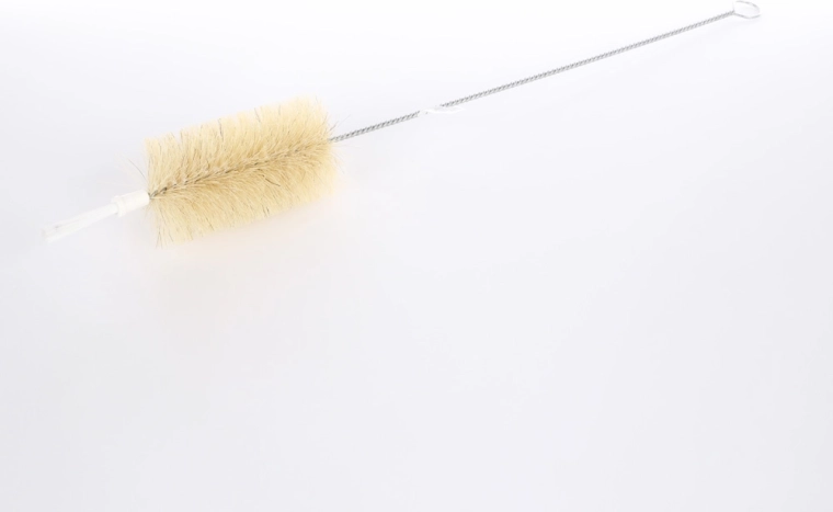 Flessenborstel van natuurlijke lichte borstelharen 1 l