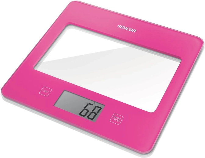 Sencor keukenweegschaal SKS 5038RS roze