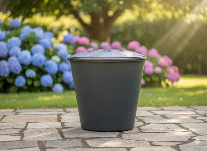 Stevig deksel voor schoon water zonder verontreinigingen