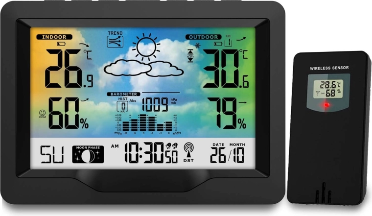 Precieze DCF77-tijd en wekkermodus