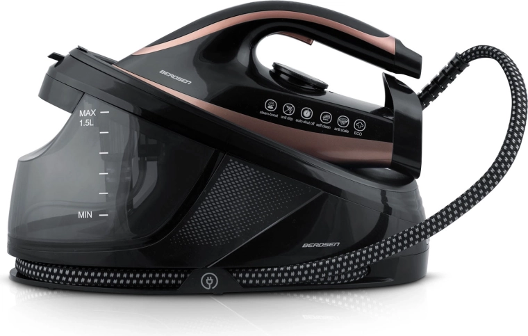 Krachtige en traploos regelbare stoom