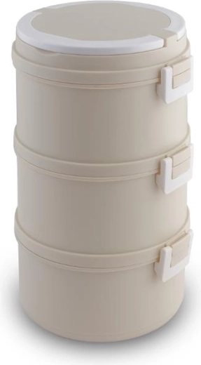 Lamart Care drielaagse lunchbox 3 × 700 ml