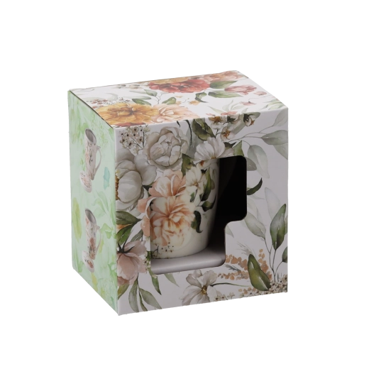 Elegant bloemenontwerp en cadeauverpakking