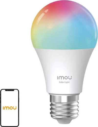 IMOU slimme LED-lamp E27 (Matter), 9 W, 806 lm, RGB + CCT