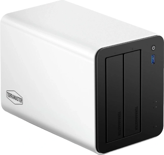 TerraMaster F2-425 Plus NAS-server met 2 schijfposities