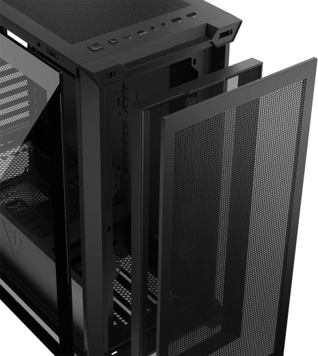 Modulaire binnenkant voor kabels of extra ventilatoren