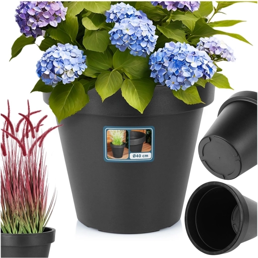 Grote bloempot 39 cm voor een opvallende beplanting