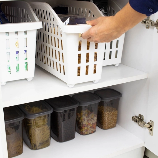 Eenvoudig uitschuiven dankzij wieltjes