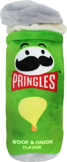 Pringles piepend hondenspeeltje groen