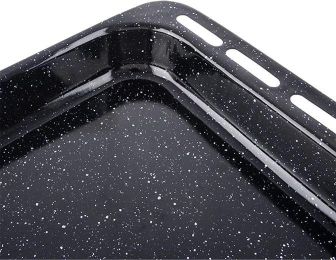 Duurzaam geëmailleerd staal voor dagelijks bakken