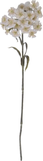 Kunstbloem anjer wit 55 cm