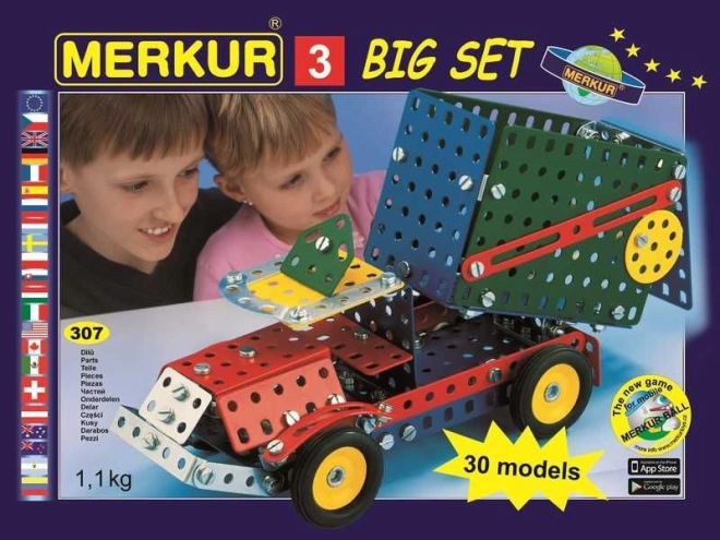 Bouwpakket Merkur 3 - 30 modellen, 273 stuks