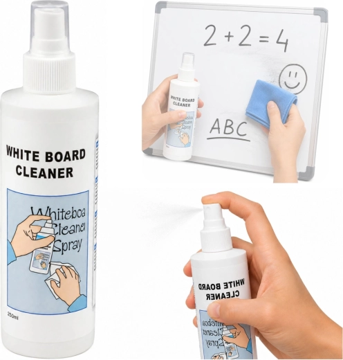 Reinigingsspray voor droogwisbare borden 250 ml - 1 stuk