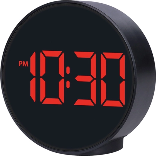 Solight digitale wekker met led-display en thermometer