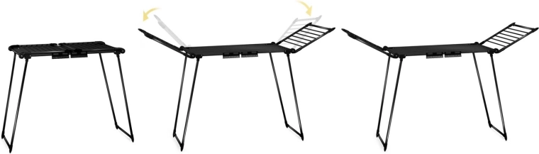 Opklapbare vleugels en snel opzetten