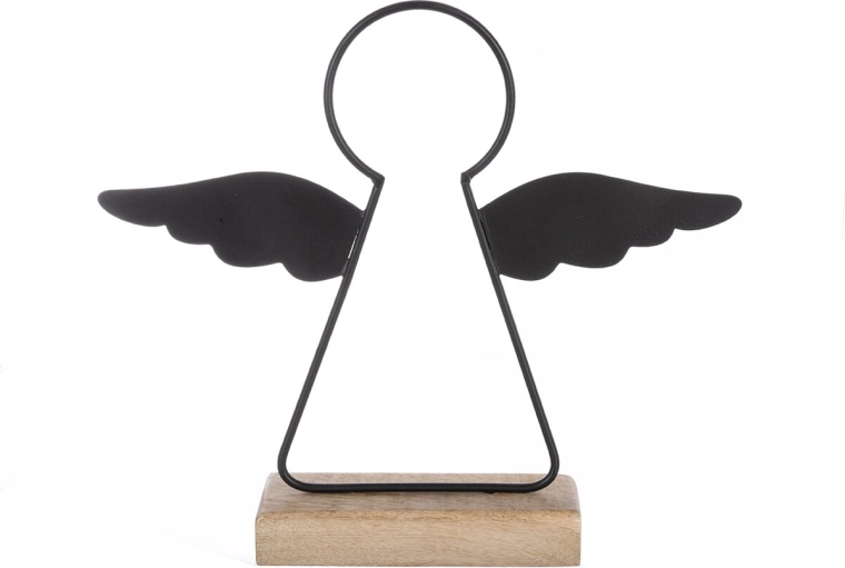 Minimalistisch design van metaal en hout
