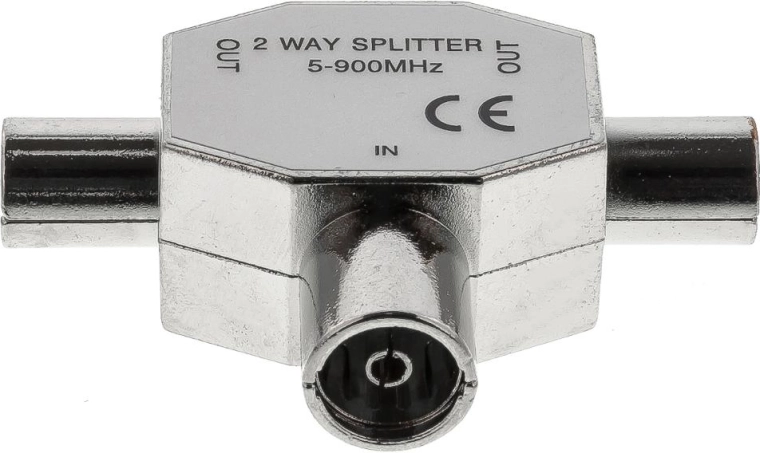 Sencor coaxiale tweerichtings-tv-splitter