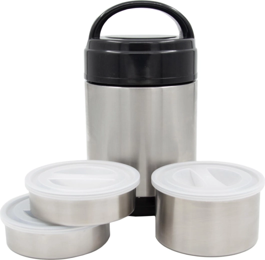 Drie bakjes voor een complete lunch