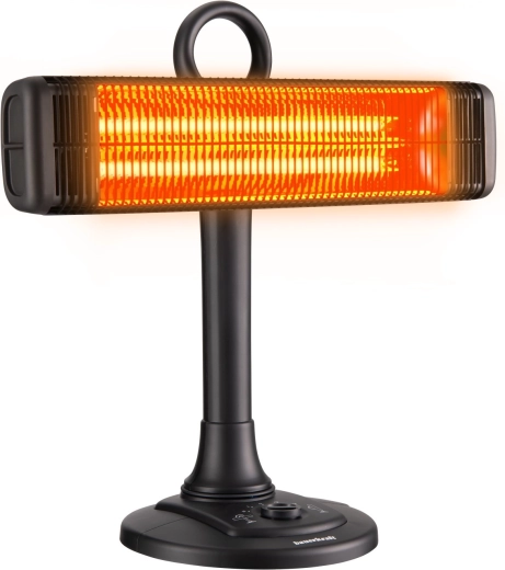 Oscillatie 50° en draaien van de kop met 90°