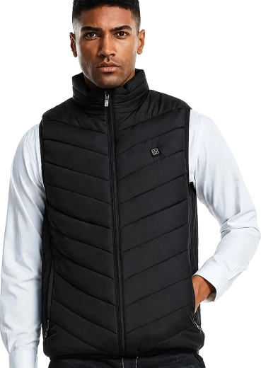Unisex wintervest voor comfortabel laagjes dragen