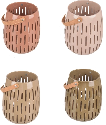 Decoratieve dolomiet kandelaar 20 cm (4 varianten)