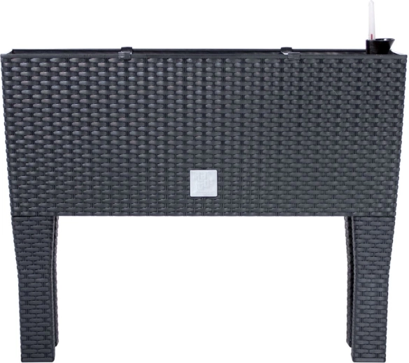 Hoge zelfwatergevende plantenbak Rato Case High 80 cm antraciet