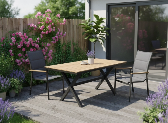 Stevige aluminium constructie voor elk weertype