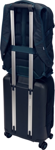 Comfort onderweg en bevestiging aan een koffer