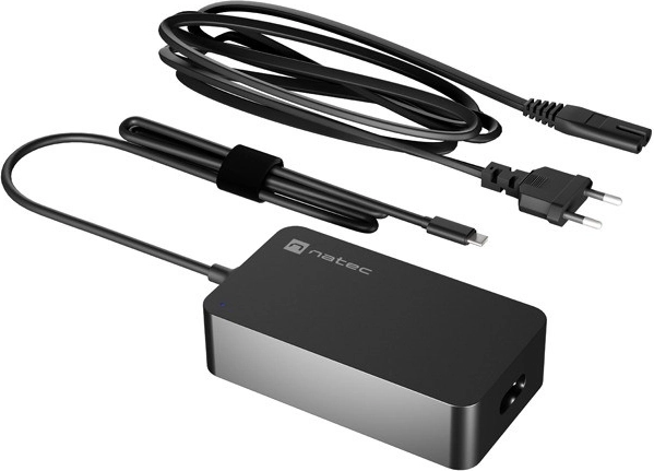 NATEC Grayling USB‑C 45W oplader voor laptops, tablets en telefoons