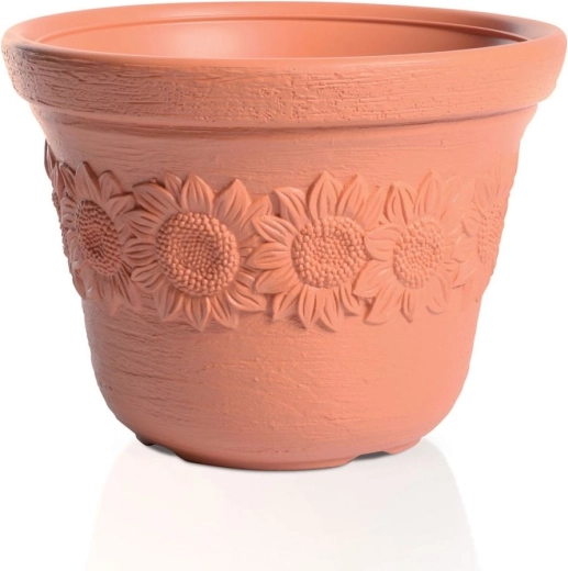 Bloembak Sunny 57 cm terracotta