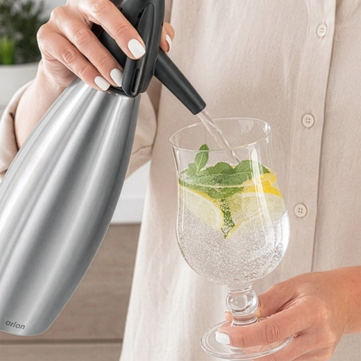 Eenvoudig water carboniseren