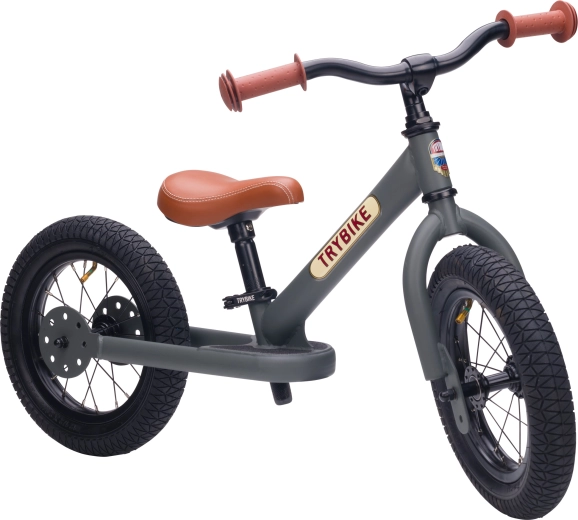 Trybike kinderloopfiets grijs